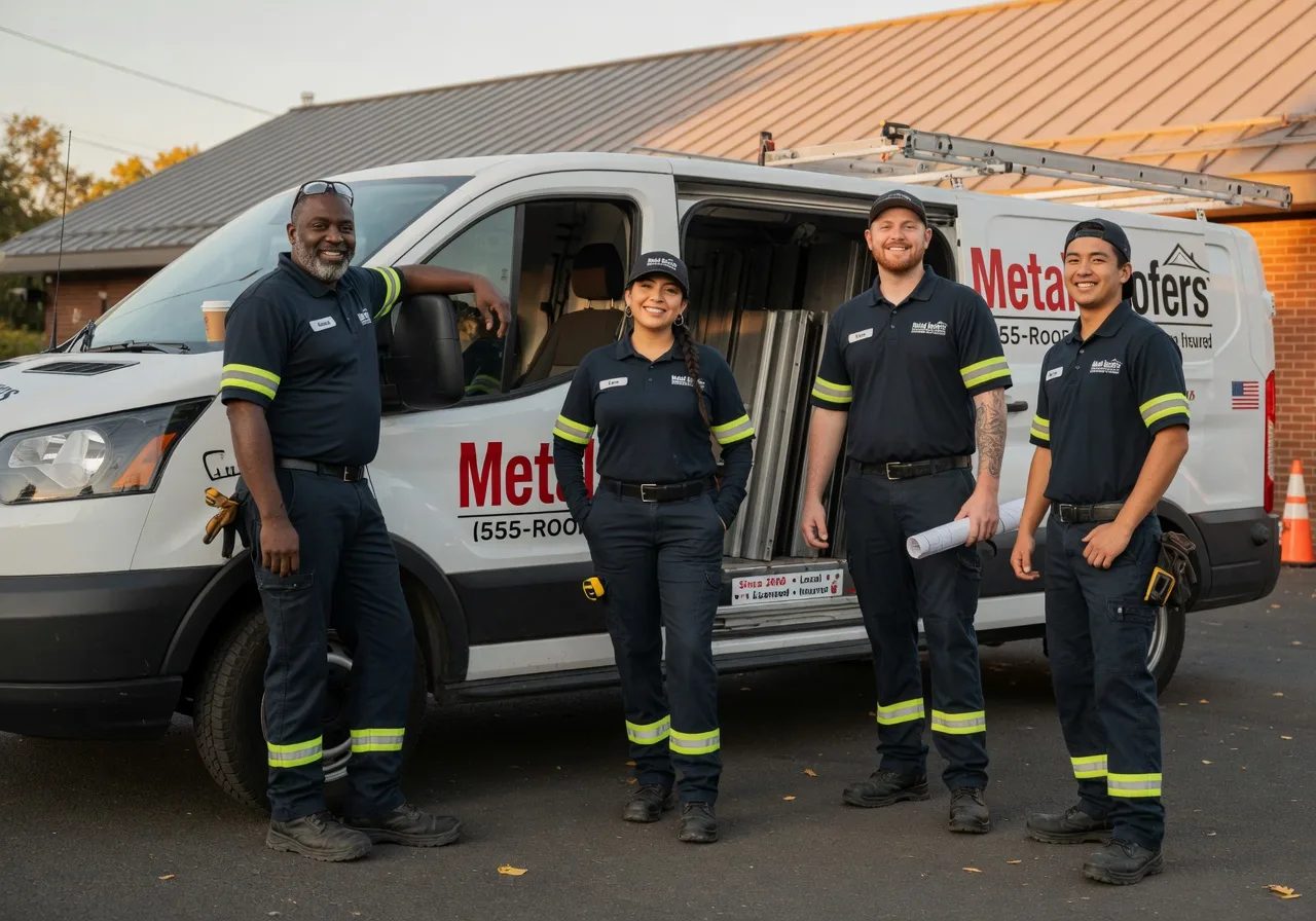 Metal Roofing Installation company in Rosamond, IL